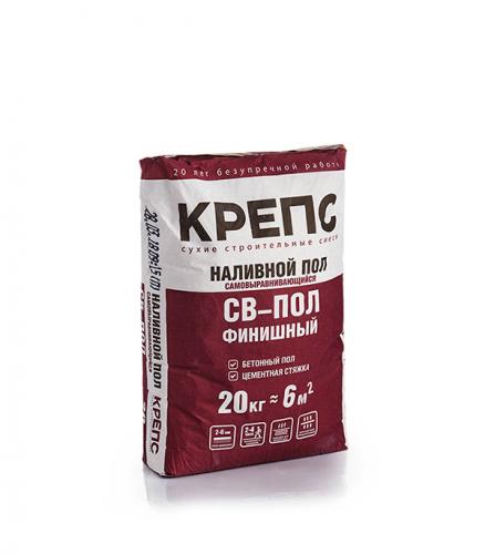 Фото «Ровнитель для пола Крепс СВ-пол финишный 20 кг» в Санкт-Петербурге