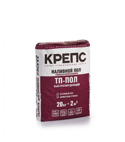 Фото «Ровнитель для пола Крепс ТП-пол самовыравнивающийся 20 кг» в Санкт-Петербурге