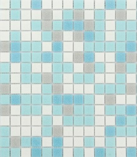 Фото «Мозаика из стекломассы 327x327х4 мм Lavelly Aqua/Аквамарин (20 шт = 2,139 кв.м)» в Санкт-Петербурге