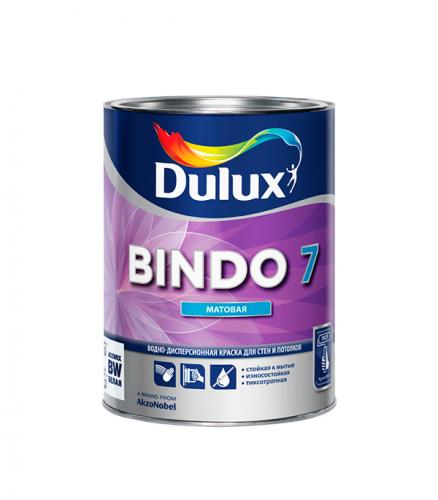 Фото «Краска в/д Dulux Bindo 7 основа BW матовая 1 л» в Москве