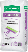 Увеличить фото Шпаклевка для сухих помещений Основит PG35 W Эконсилк белая 20 кг Фото Шпаклевка для сухих помещений Основит PG35 W Эконсилк белая 20 кг 381 руб.