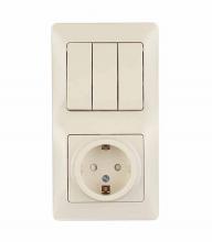 Увеличить фото Блок (3-х кл.выкл.+ розетка с з/к ,со штороками) Schneider Electric Glossa бежевый Фото Блок (3-х кл.выкл.+ розетка с з/к ,со штороками) Schneider Electric Glossa бежевый 400 руб.