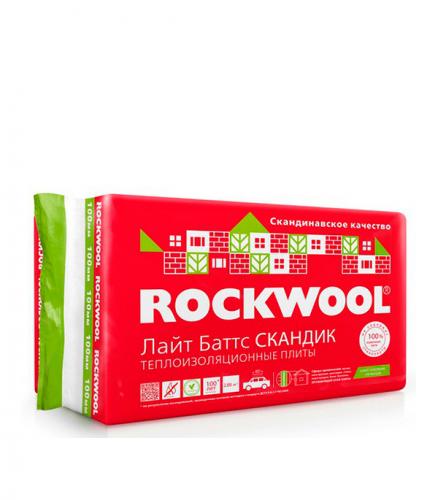 Фото «Утеплитель ROCKWOOL Лайт Баттс Скандик 800х600х50 мм 5.76 кв.м» в Санкт-Петербурге