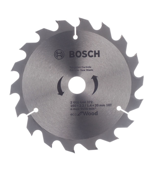 Диск пильный Bosch Optiline ECO 160х18х20/16 мм