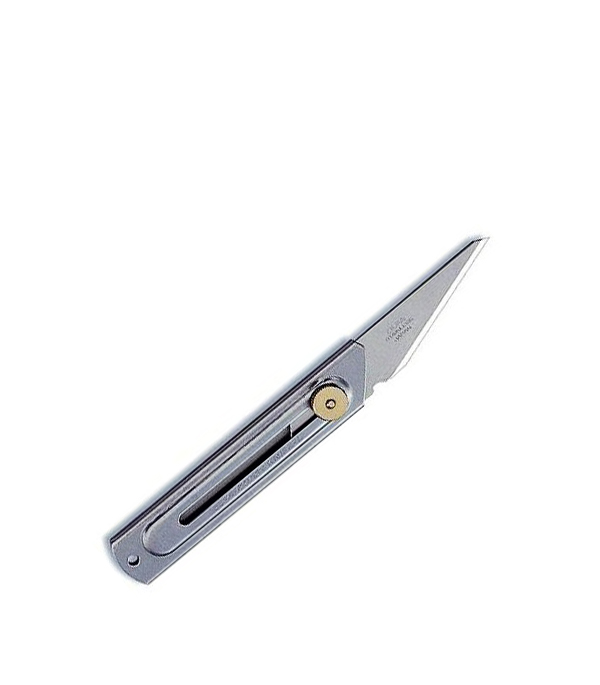 Нож хозяйственный Olfa Профи с выдвижным лезвием 20 мм стальной корпус