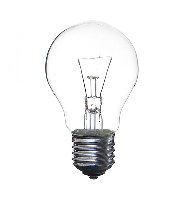 Лампа накаливания Philips E27 40W A55 груша CL прозрачная